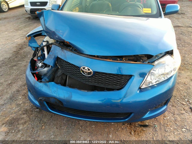 2009 TOYOTA COROLLA VIN: 2T1BU40EX9C166173