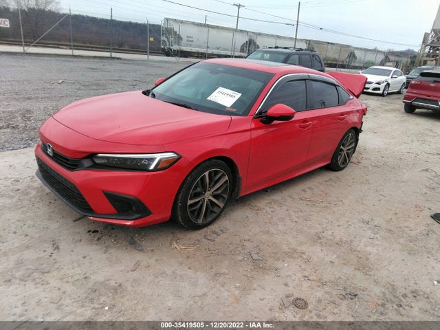 2022 HONDA CIVIC SEDAN TOURING VIN: 2HGFE1F91NH306846