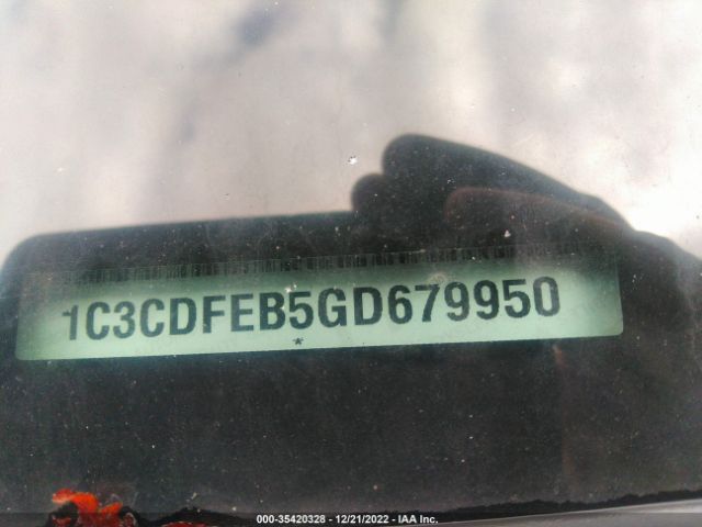 1C3CDFEB5GD679950 Dodge DART GT