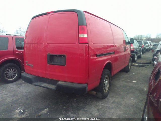 2012 CHEVROLET EXPRESS CARGO VAN VIN: 1GCZGTCG9C1129348