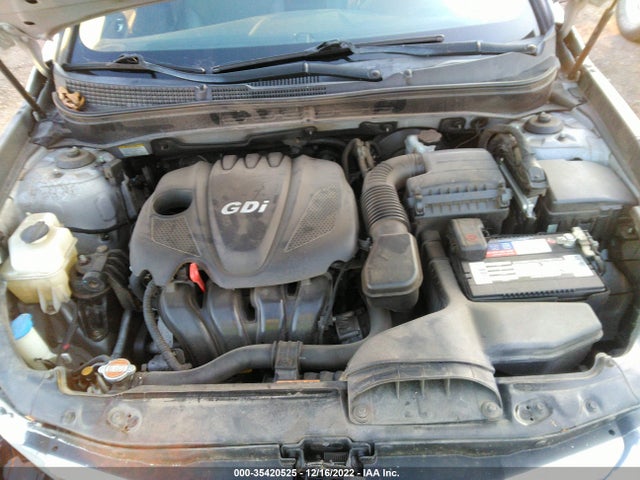 2012 HYUNDAI SONATA 2.4L SE VIN: 5NPEC4AC6CH411911
