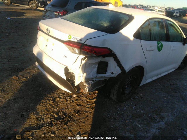 2022 Toyota Corolla Le მანქანა იყიდება აუქციონზე, vin: 5YFEPMAE0NP347991, აუქციონის ნომერი: 35420558