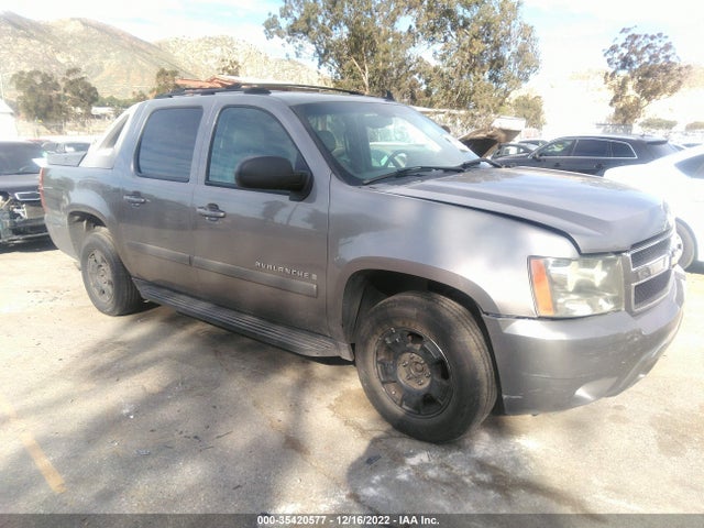 2007 CHEVROLET AVALANCHE LT W/2LT VIN: 3GNFK12377G193066