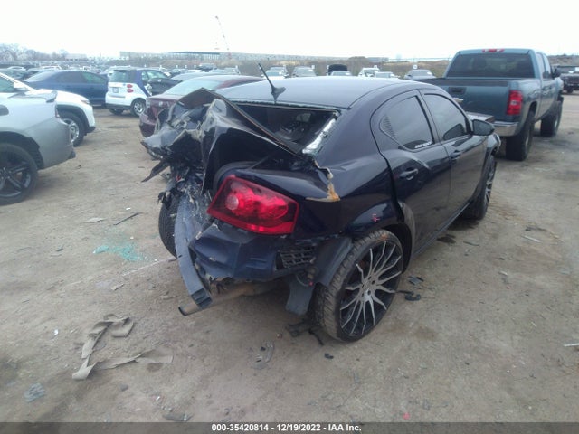 2013 DODGE AVENGER SXT VIN: 1C3CDZCBXDN554680