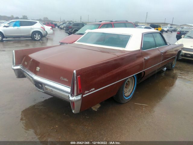 1970 CADILLAC DEVILLE VIN: 000000000B0209236