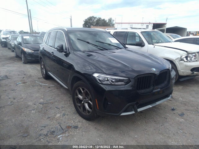BMW X3 Sdrive30i 2022 IAAI 5UX43DP04N9J97827