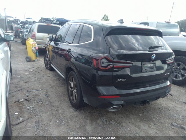 BMW X3 Sdrive30i 2022 аукцион фото