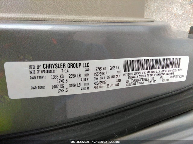 Dodge Grand Caravan American Value Pkg 2014 2C4RDGBG9ER476632 Image 9