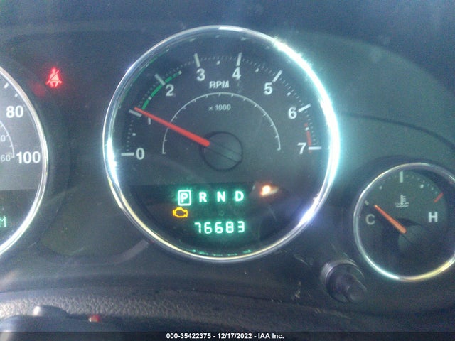 2013 JEEP WRANGLER UNLIMITED SAHARA VIN: 1C4BJWEG9DL655499