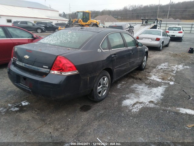 2008 CHEVROLET IMPALA LS VIN: 2G1WB58K081379355