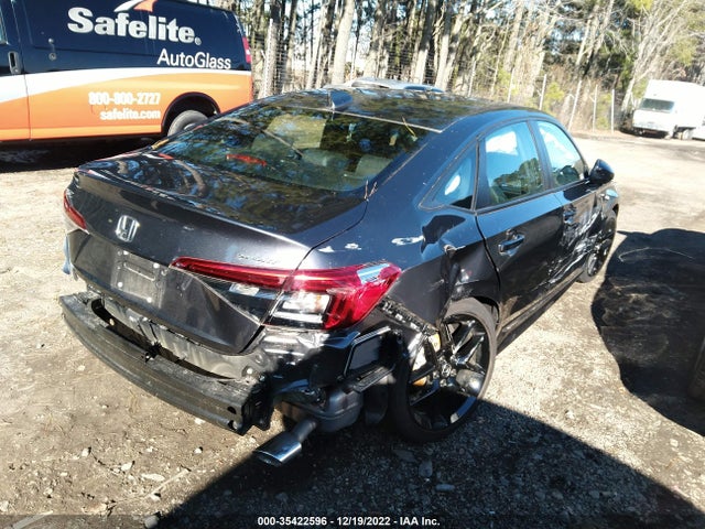 2022 HONDA CIVIC SEDAN SPORT VIN: 2HGFE2F55NH569697