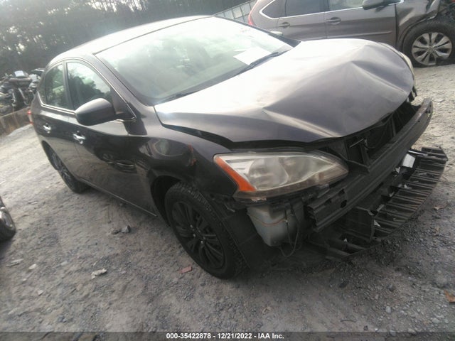2014 NISSAN SENTRA S VIN: 3N1AB7AP8EY303448