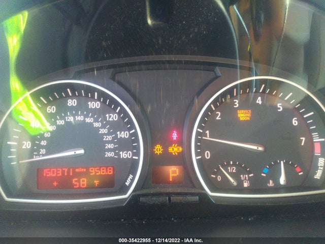 2007 BMW X3 3.0SI VIN: WBXPC93407WJ01249
