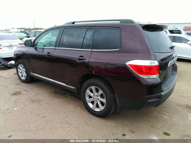 2012 TOYOTA HIGHLANDER VIN: 5TDZK3EHXCS075369