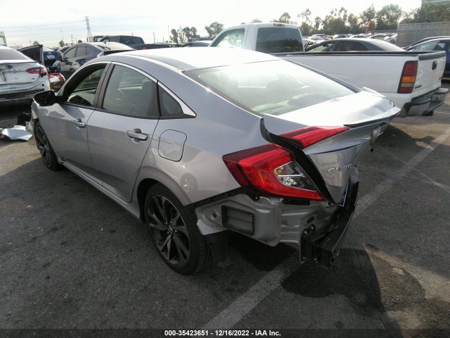2021 HONDA CIVIC SEDAN SPORT VIN: 2HGFC2F88MH537468
