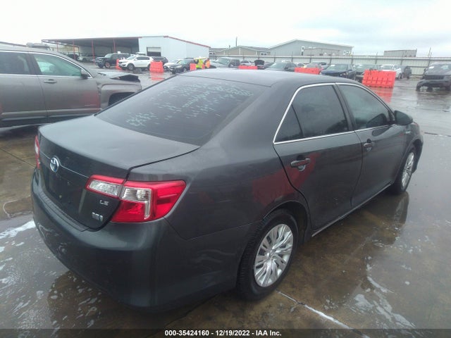 2012 TOYOTA CAMRY HYBRID XLE/LE VIN: 4T1BD1FK8CU045529