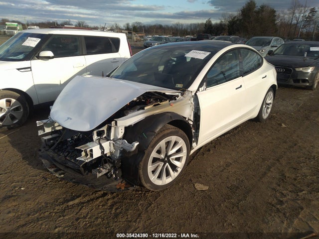 Tesla Model 3 Standard Range Plus 2021 5YJ3E1EAXMF990863 Image 2