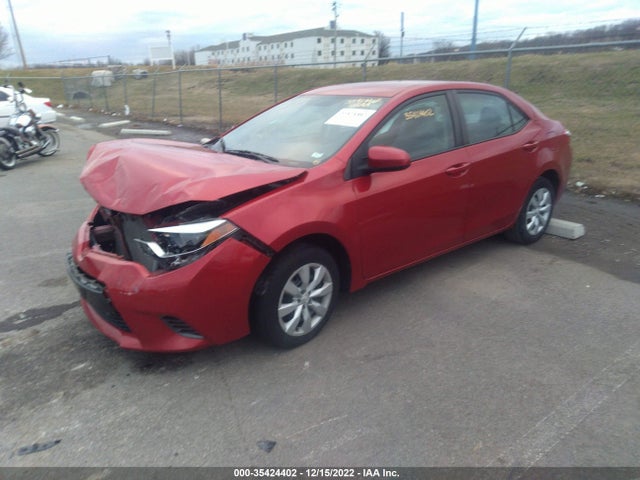 2016 TOYOTA COROLLA L/LE/S/S PLUS/LE PLUS VIN: 5YFBURHE2GP462674