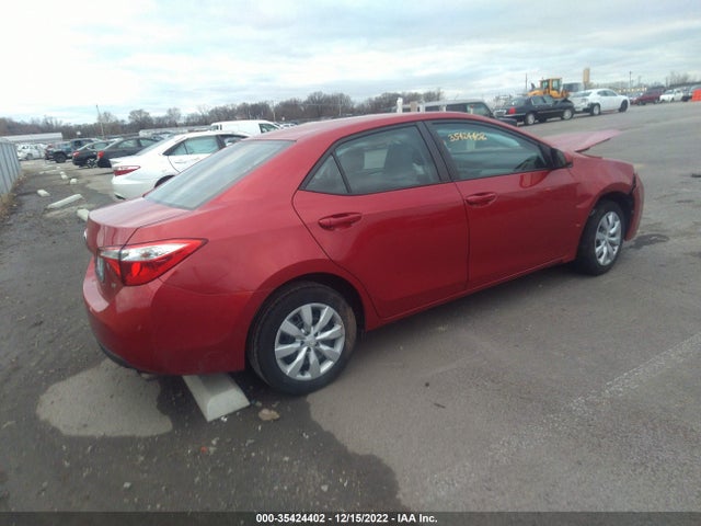 2016 TOYOTA COROLLA L/LE/S/S PLUS/LE PLUS VIN: 5YFBURHE2GP462674
