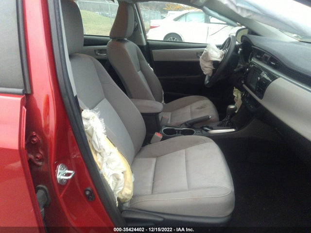 2016 TOYOTA COROLLA L/LE/S/S PLUS/LE PLUS VIN: 5YFBURHE2GP462674