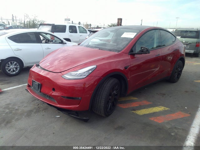 2021 Tesla Model Y, VIN: 5YJYGDEE7MF214372