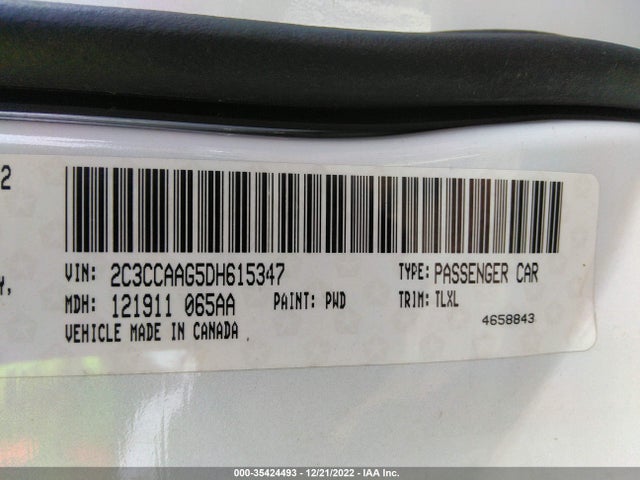 Chrysler 300 2013 2C3CCAAG5DH615347 Image 9