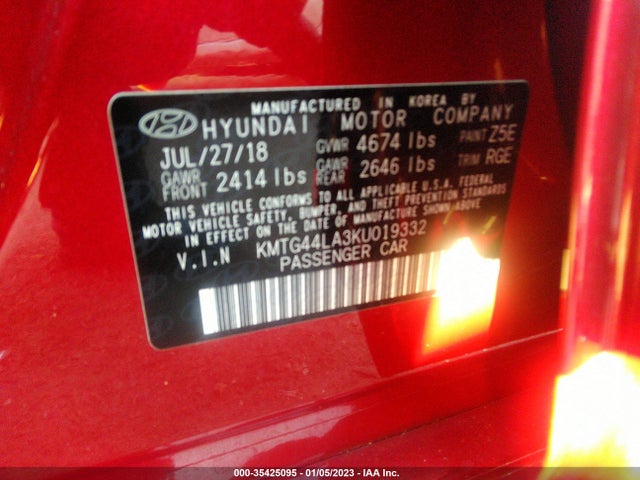 2019 Genesis G70, VIN: KMTG44LA3KU019332
