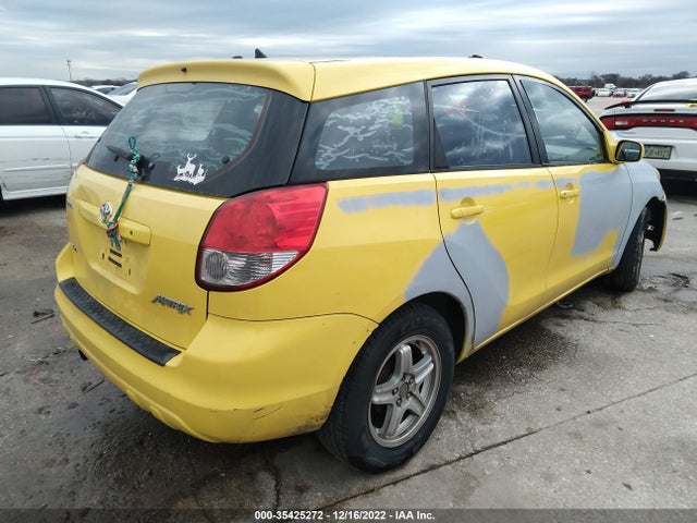 2004 TOYOTA MATRIX STD/XR VIN: 2T1KR32E84C201259