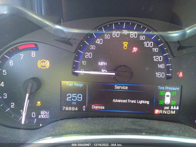 Cadillac Srx Performance Collection 2016 3GYFNCE3XGS530117 Image 8