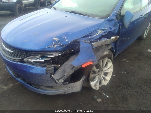 2015 CHRYSLER 200 S VIN: 1C3CCCDG9FN540380