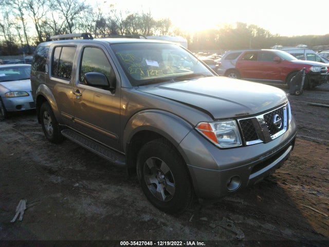 Продажа на аукционе авто 2005 Nissan Pathfinder Xe, vin: 5N1AR18WX5C769275, номер лота: 35427048