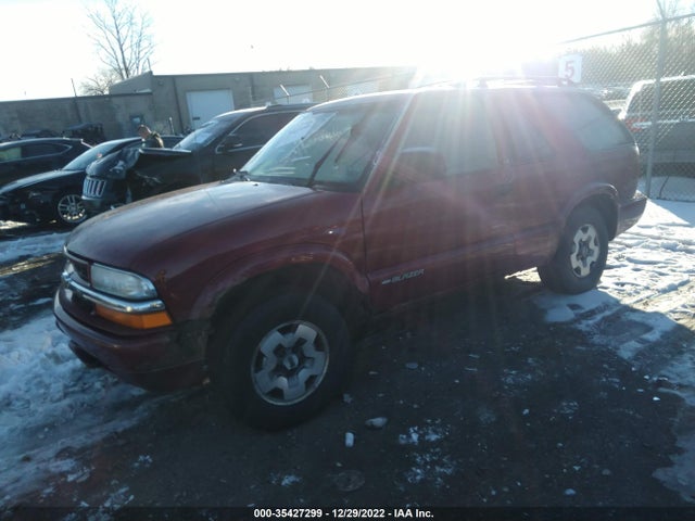 2002 CHEVROLET BLAZER LS VIN: 1GNCT18W82K163903