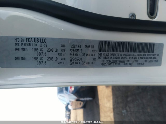 2019 Jeep Compass, VIN: 3C4NJDCB8KT666682