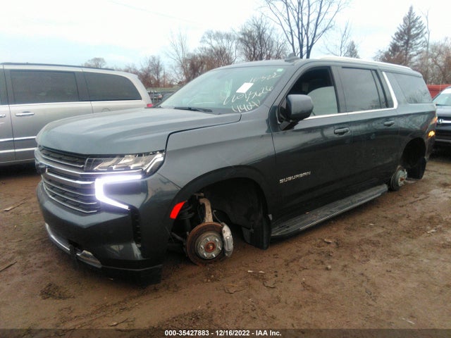 Chevrolet Suburban Lt 2021 1GNSKCKD8MR481404 Image 2