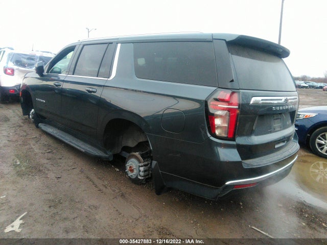 Chevrolet Suburban Lt 2021 1GNSKCKD8MR481404 Image 3