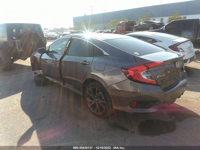 2019 HONDA CIVIC SEDAN SPORT VIN: 19XFC2F80KE213762
