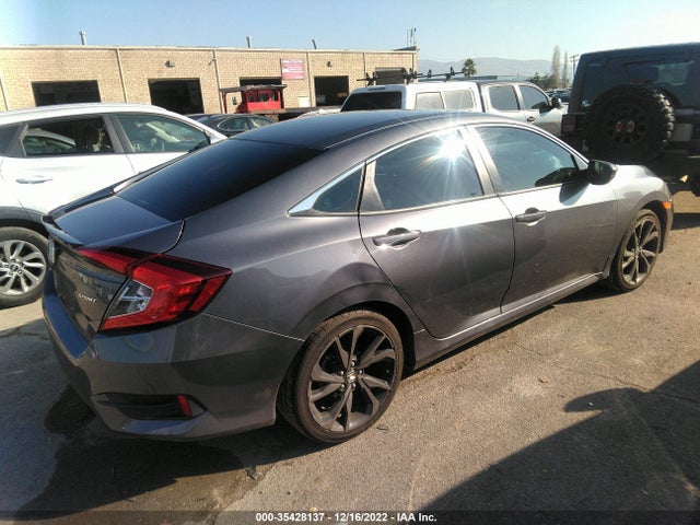 2019 HONDA CIVIC SEDAN SPORT VIN: 19XFC2F80KE213762