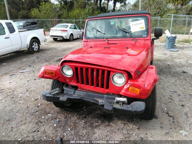 2005 JEEP WRANGLER X VIN: 1J4FA39S95P374564