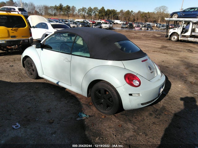 2006 VOLKSWAGEN NEW BEETLE CONVERTIBLE VIN: 3VWRF31Y06M301012