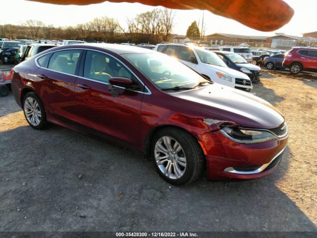 Auction sale of the 2015 Chrysler 200 Limited, vin: 1C3CCCAB2FN690517, lot number: 35428300