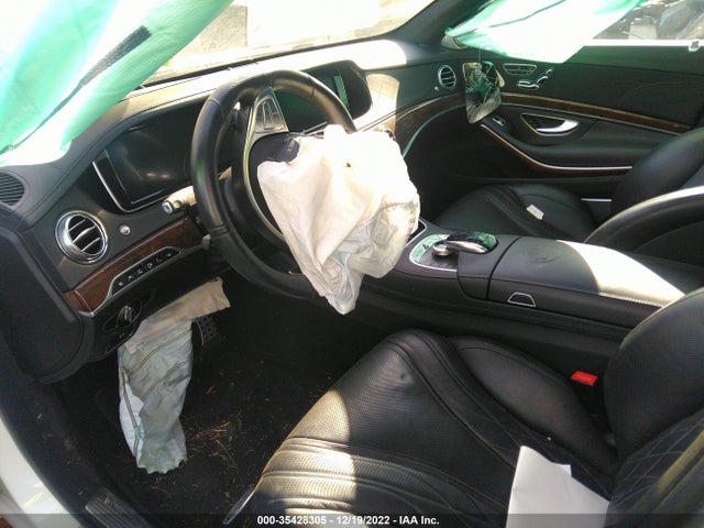 2016 MERCEDES-BENZ S-CLASS AMG S 63 VIN: WDDUG7JB7GA255034