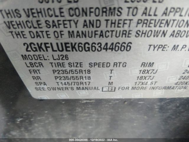 2GKFLUEK6G6344666 GMC Terrain Slt