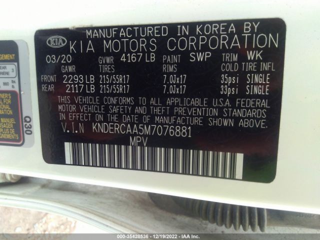 KNDERCAA5M7076881 KIA SELTOS EX