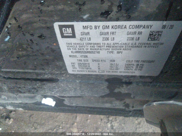 2021 Buick Encore, VIN: KL4MMDS26MB052748