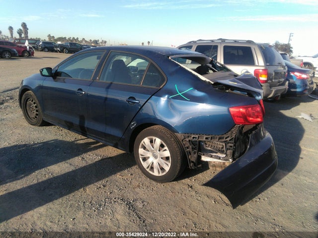 2013 VOLKSWAGEN JETTA SEDAN S VIN: 3VW2K7AJ8DM220862