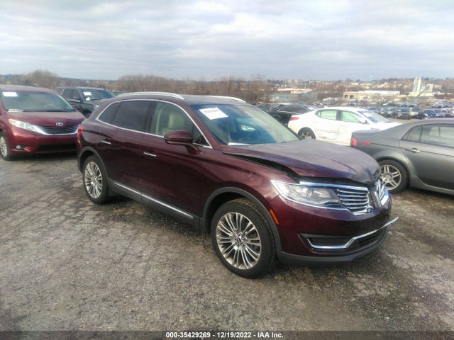 Lincoln MKX 2017 2LMPJ8LR8HBL40432 головне зображення