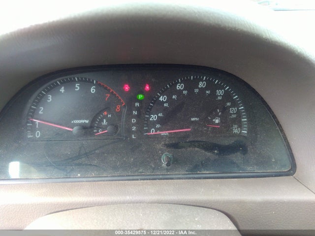 2002 TOYOTA CAMRY LE/SE/XLE VIN: 4T1BE32K12U614380