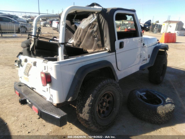 2003 JEEP WRANGLER SPORT VIN: 1J4FA49S93P356004