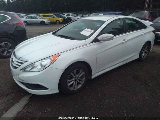 2014 HYUNDAI SONATA GLS VIN: 5NPEB4AC7EH921240