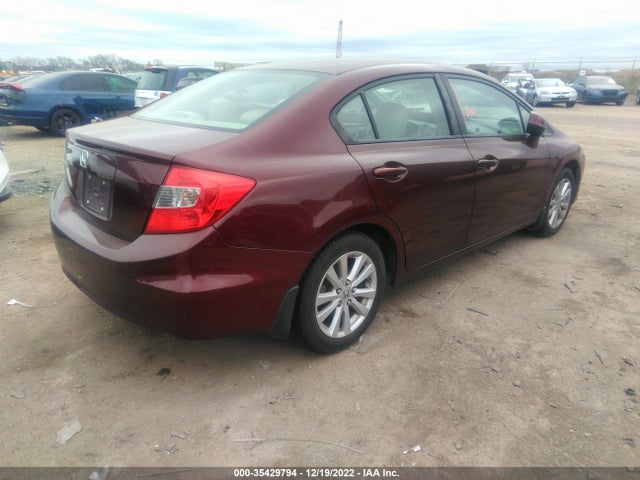 2012 HONDA CIVIC SDN EX VIN: 19XFB2F89CE049092